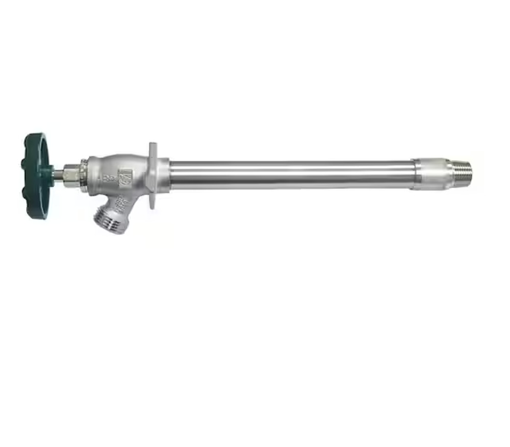 12" Anti‑Siphon Frost‑Free Wall Faucet 1/2" MIP x 3/4" MHT Lead‑Free NEW